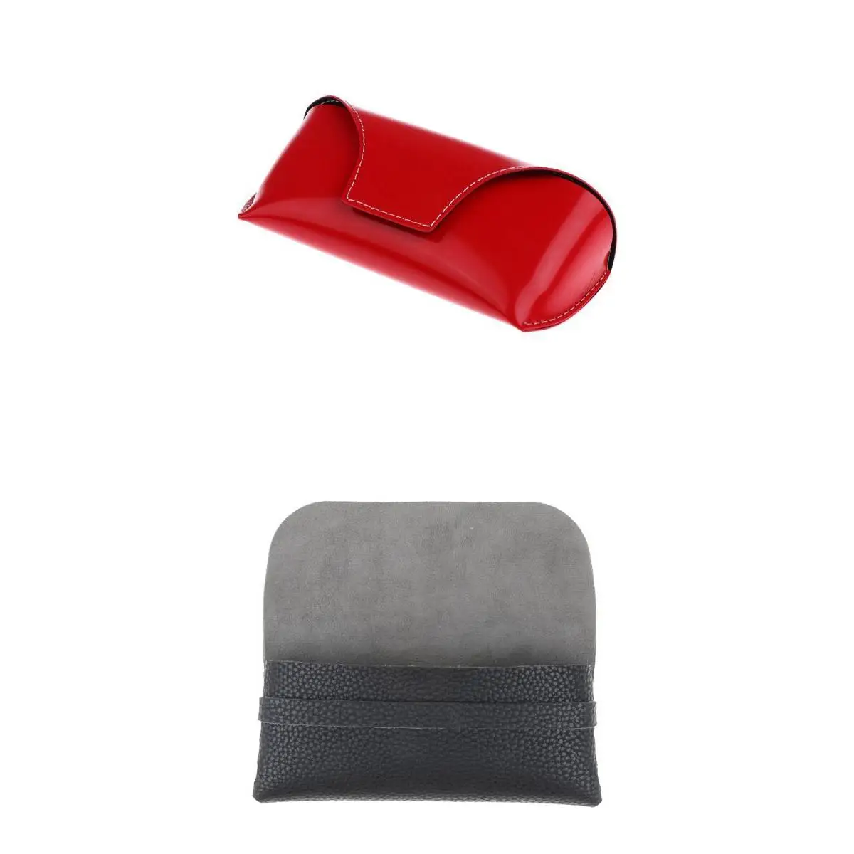 Мягкие солнцезащитные очки для мужчин и женщин 2 шт. чехол хранения очков