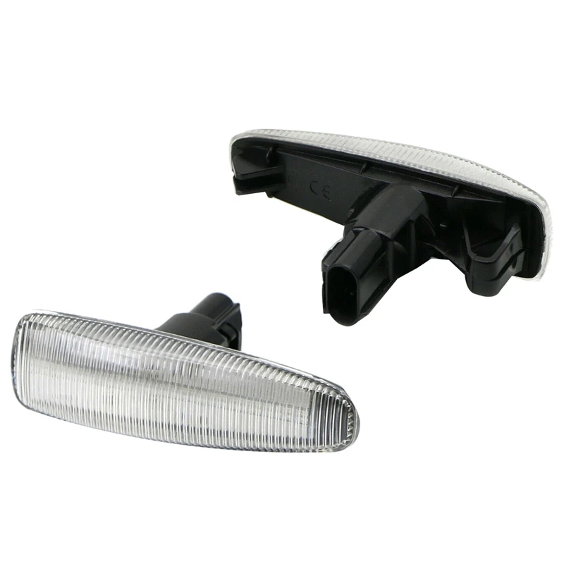 Car Dynamic LED Side Marker Lights Turn Signal Light Repeater Lamp Amber for Mitsubishi Lancer EVO X 8351A001 | Автомобили и