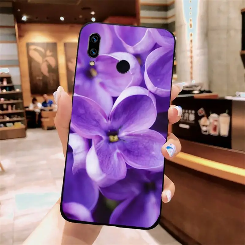

lavender flower fashion mobile Phone Case For Xiaomi Redmi note 7 8 9 t k30 max3 9 s 10 pro lite