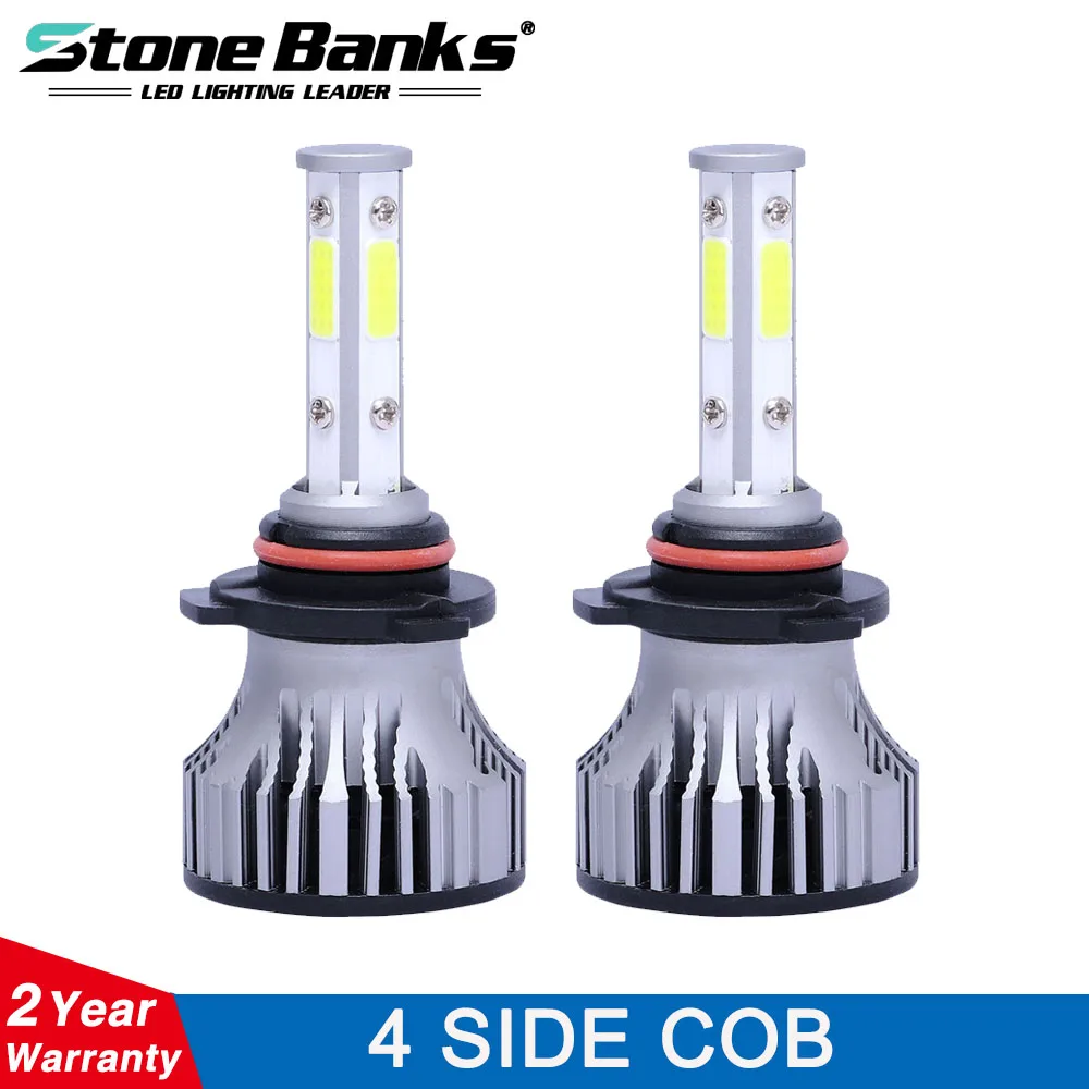 Stone Banks H7 H4 HB2 H11 H8 H9 H16 9005 HB3 9006 HB4 9007 HB5 9004 HB1 9008 H13 5202 светодиодный фар автомобиля лампы