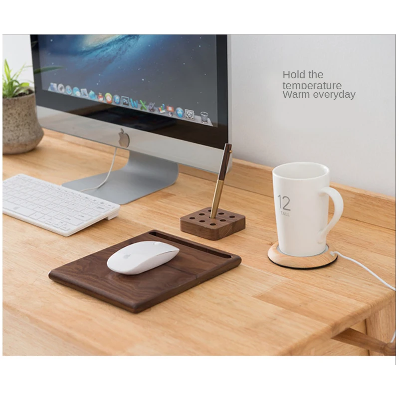 

LKKCHER Newest Hot Useful USB Power Suply Office Tea Coffee Cup Mug Cartoon Heating Mat Warmer Pad Electric Coaster Office Home