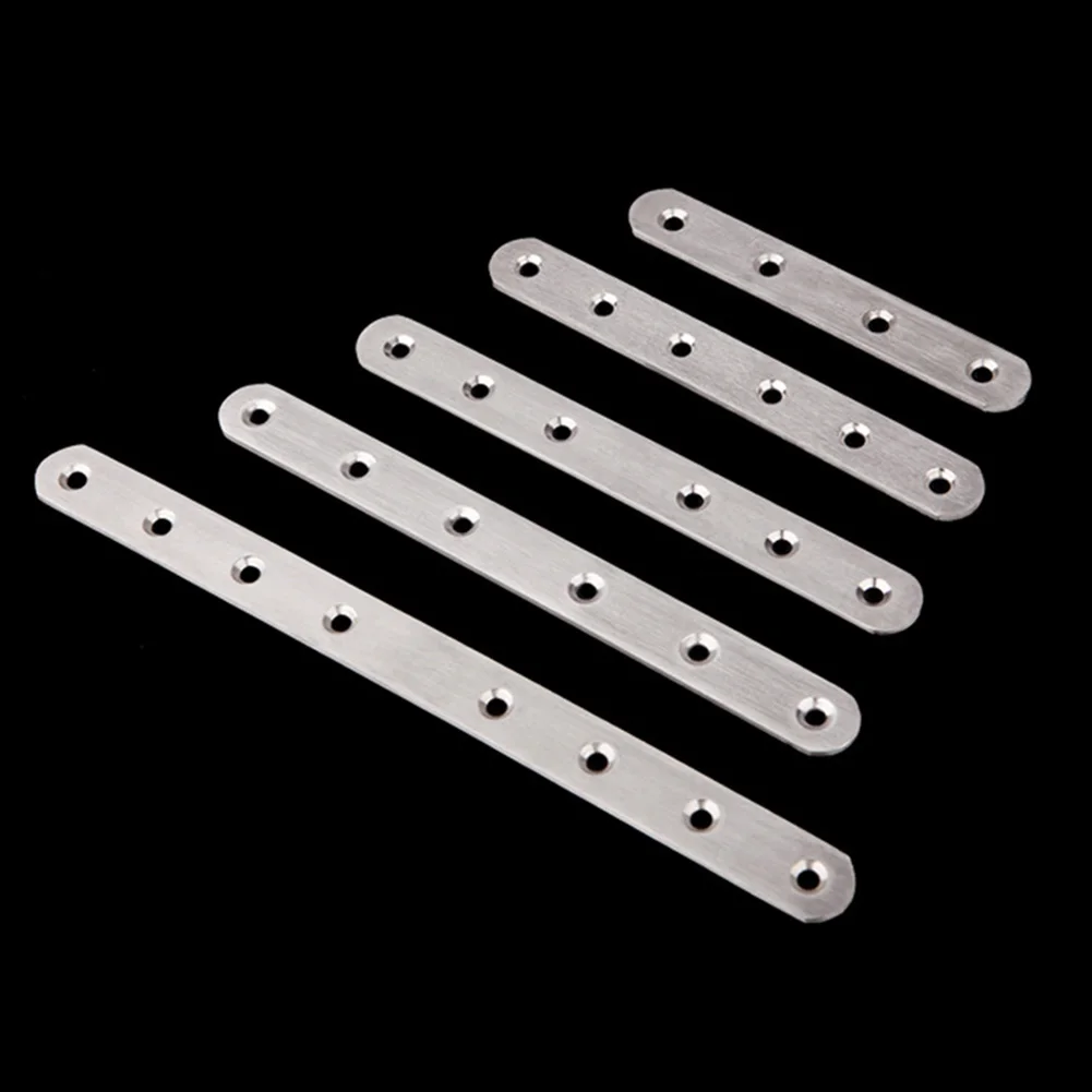 10 шт. плоские прямые скобы из нержавеющей стали ремонтные пластинки для ремонта