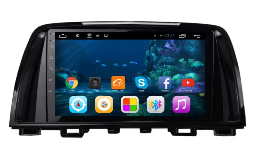

DSP Carplay Android 7,1 9 дюймов Автомобильный DVD Gps для Mazda ATENZA 2014 -- видео аудио стерео медиаплеер головное устройство ПК навигация