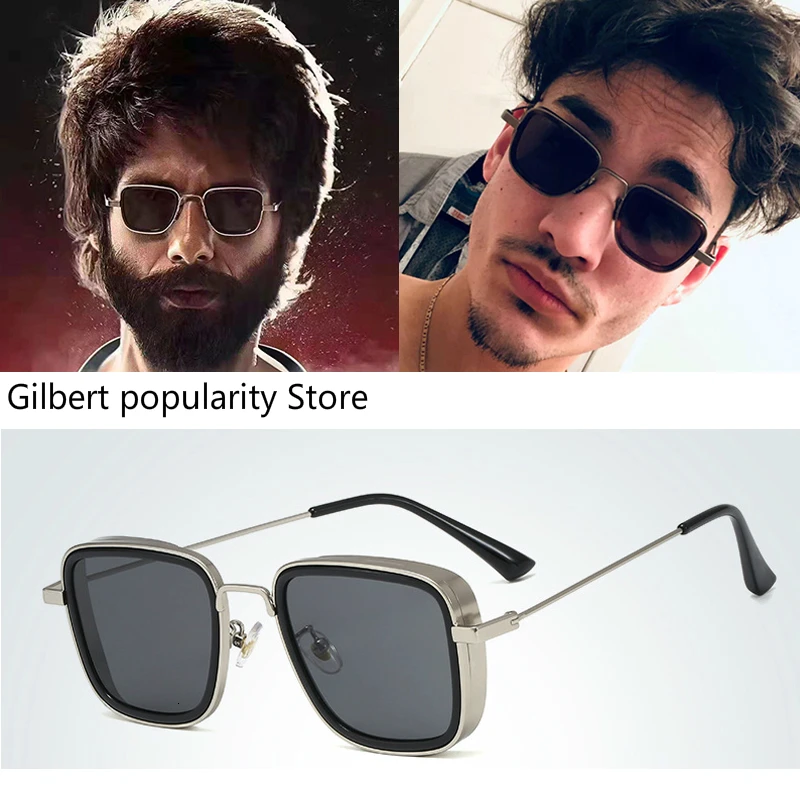 Стильные мужские брендовые дизайнерские очки rayeds Populars в золотой оправе