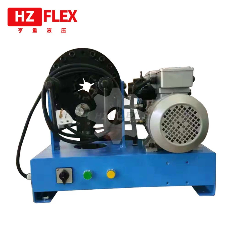 

CNF terms Portable pipe hose repair machine electric 220v 380v hydraulic hose press with 7 sets of dies