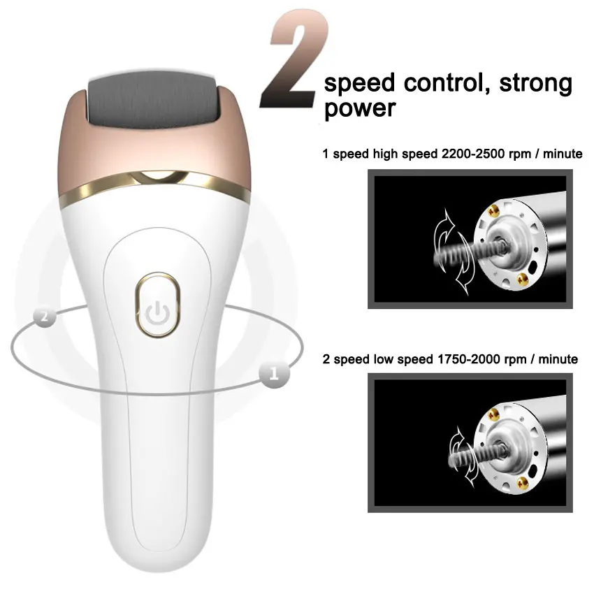 Электрический инструмент для ухода за ногами перезаряжаемый от USB набор