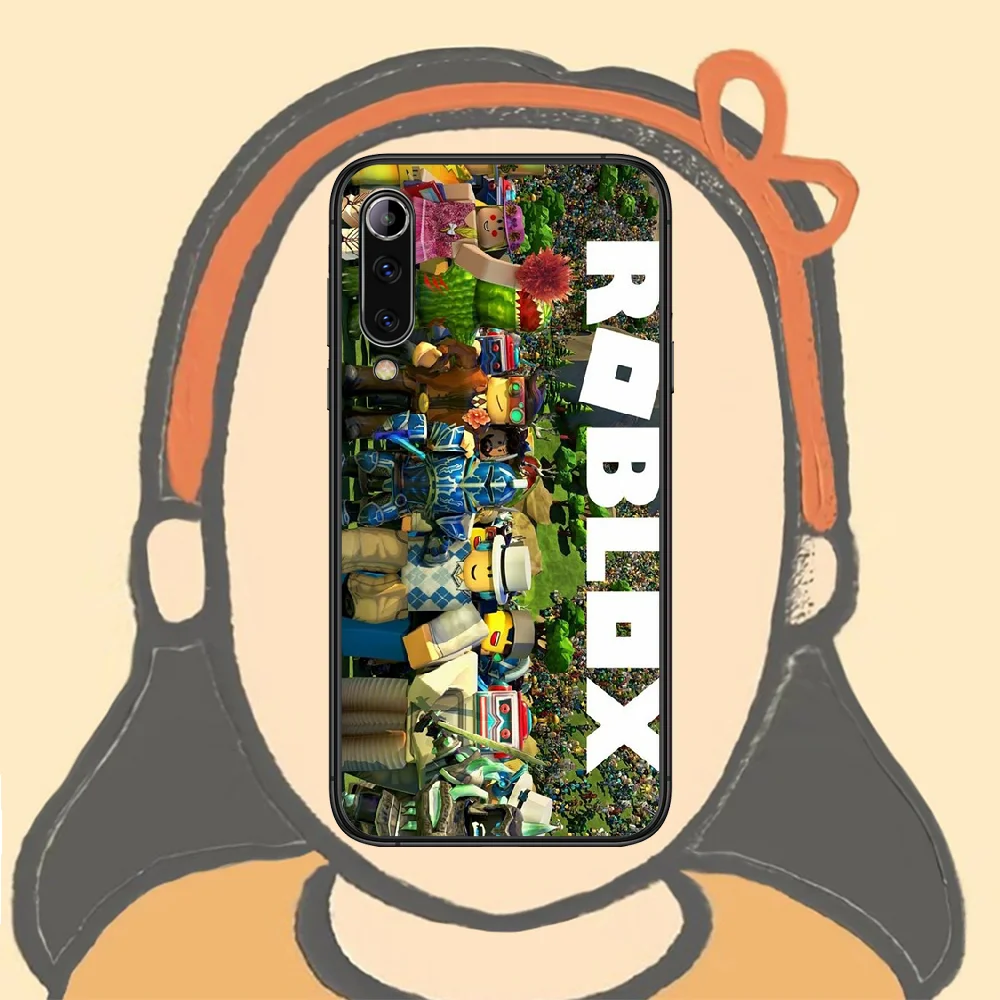 

Game Roblox Newly Phone Case For Xiaomi Mi Note 10 A3 9 MAX 3 A2 8 9 Lite Pro Ultra black Waterproof Soft Etui 3D Cell Trend