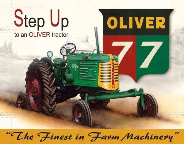 

2020 Oliver - 77 Tin Sign 30 x 20in