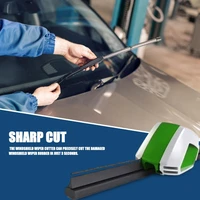 car wiper repair tool windscreen wiper blade cutter windshield rubber regroove tool trimmerrestorer tslm1 with cleaning sponge