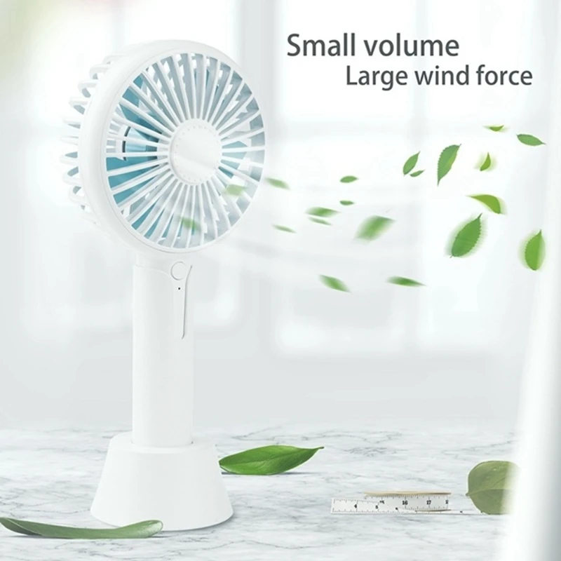 

Aroma Diffuser Handheld Fan with Base Personal USB Electric Cooling Fan Rechargeable Battery Powered Portable