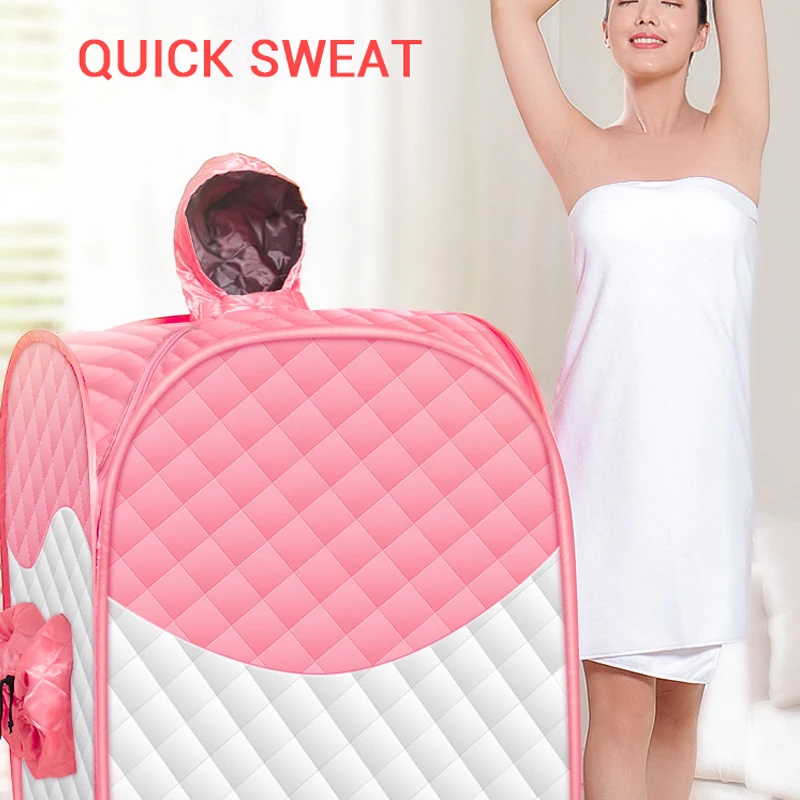 Портативная Домашняя спа сауна Паровая душевая комната аппарат для фумигации