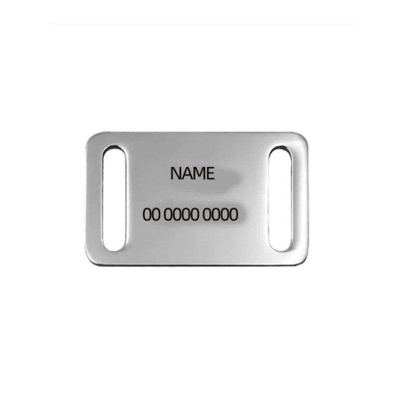 Индивидуальная бирка для собак из нержавеющей стали домашних животных с