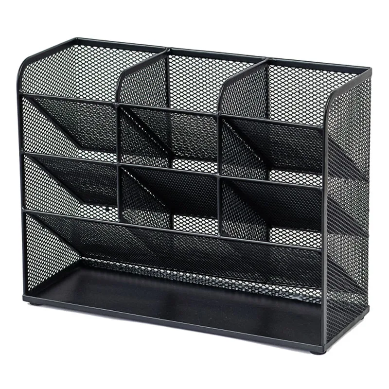 

Многофункциональная сетчатая настольная сумка для хранения, вместительный держатель для ручек, сумка для хранения дома и офиса