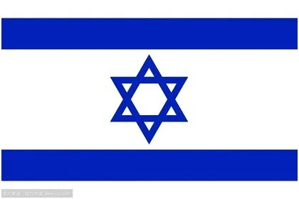 Israel 10 упаковок, Национальный ручной Флаг США, Великобритании, ЕС, России, Франции, Испании, Нидерландов, Израиля, 14x21 см, ручные флаги с пластиковыми флажками - Цвет: Israel