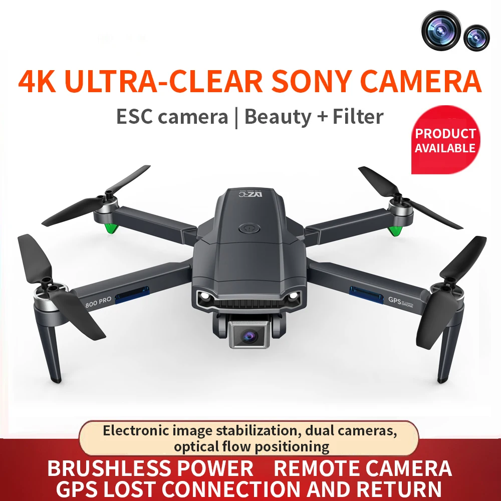 Радиоуправляемый квадрокоптер Roclub L800 с GPS и двойной камерой|Радиоуправляемые