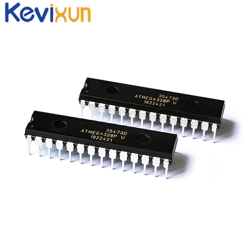 10 шт. Atmega328 328 оригинальный флэш-контроллер Mega328 микроконтроллер Dip28 чип флэш-дип-28