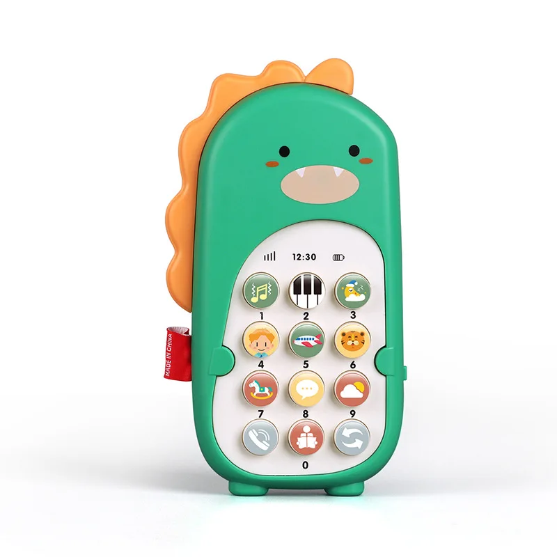

Cell Phone Games Montessori Children Early Educational Baby Toys 13 24 Months Toy For Kid 1 2 4 Year Old Boy Girl Music Dinosaur