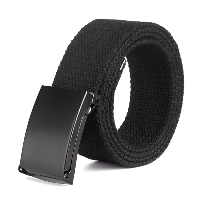 

Men Belt New Fashion Unisex Army Tactical Waist Belt Jeans Male Casual Luxury Canvas Webbing Waistband Ceinture Femme 17 Colors