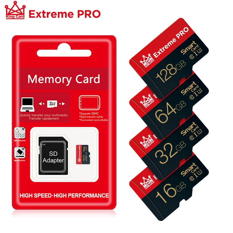 Высокоскоростная карта памяти класс 10 карты Micro SD SDXC/SDHC 128 ГБ/64 Гб/32 ГБ/16 ГБ/8 ГБ sd