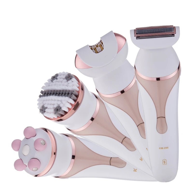 4 в 1 эпилятор электрический для женщин Бритва удаления волос депилятор очищающее