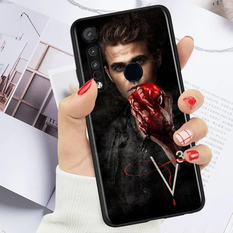 

Vampire Diaries For Motorola G9 G8 G Stylus Power One Fusion Hyper Edge E7 E6 5G Plus Play Lite Silicone Phone Case