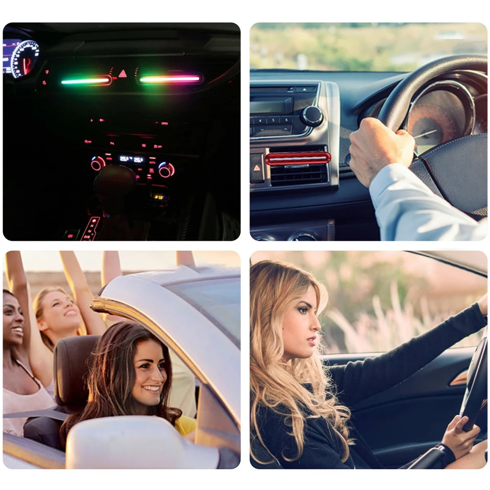 Автомобильный освежитель воздуха со светодиодный Ной подсветкой декорирование