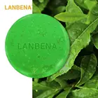 Мыло ручной работы LANBENA для эфирных масел, очищение лица, увлажнение, удаление черных точек, удаление макияжа, средство против искусственного вспенивания