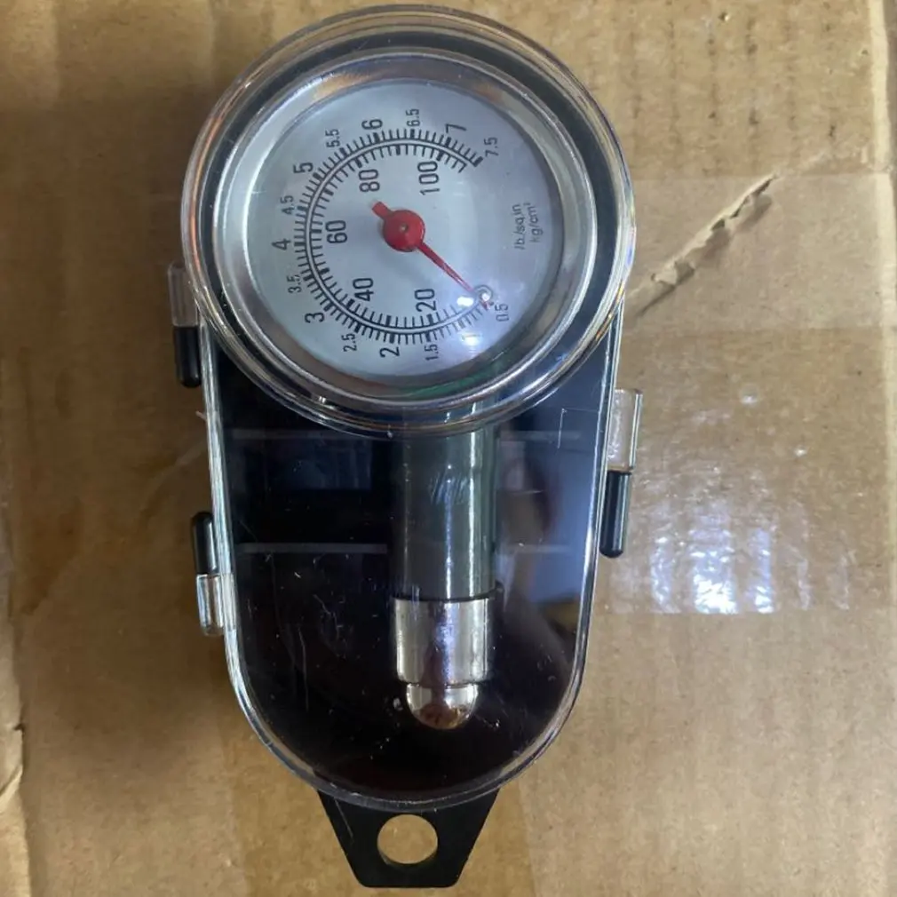 

Compact Size Car Truck Air Tire Pressure Gauge Dial Meter Universal Vehicle Tyre Pressure Tester Monitoring Tool