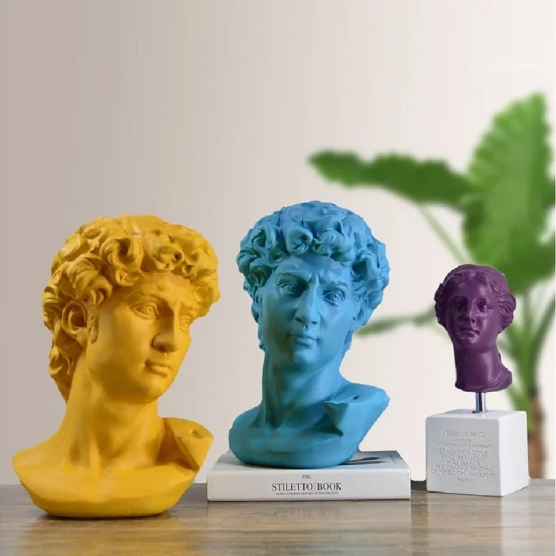 Растительный горшок с насадками полимерный для суккулентов греческая статуя