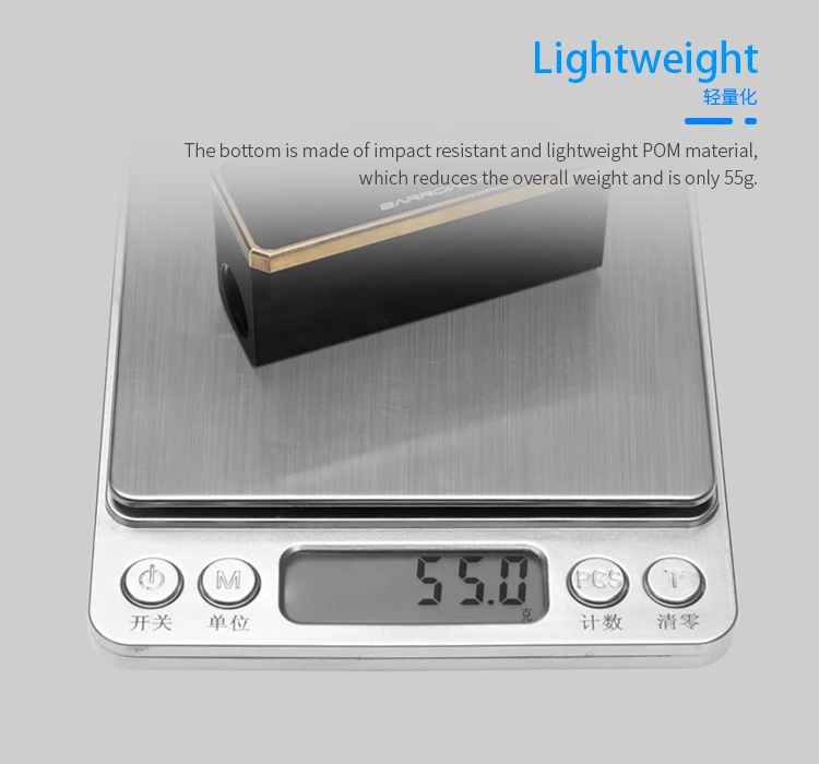 

BARROWCH Black Gold Water Temperature Digital Display Screen PC Watercooling Gadget OLED Thermometer meter with color TFT