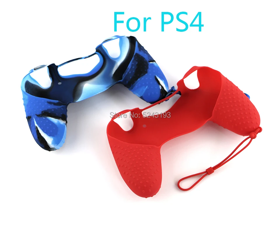 Силиконовый чехол для контроллера Dualshock 4 Чехол PS4 Pro Slim крышки контроллеров