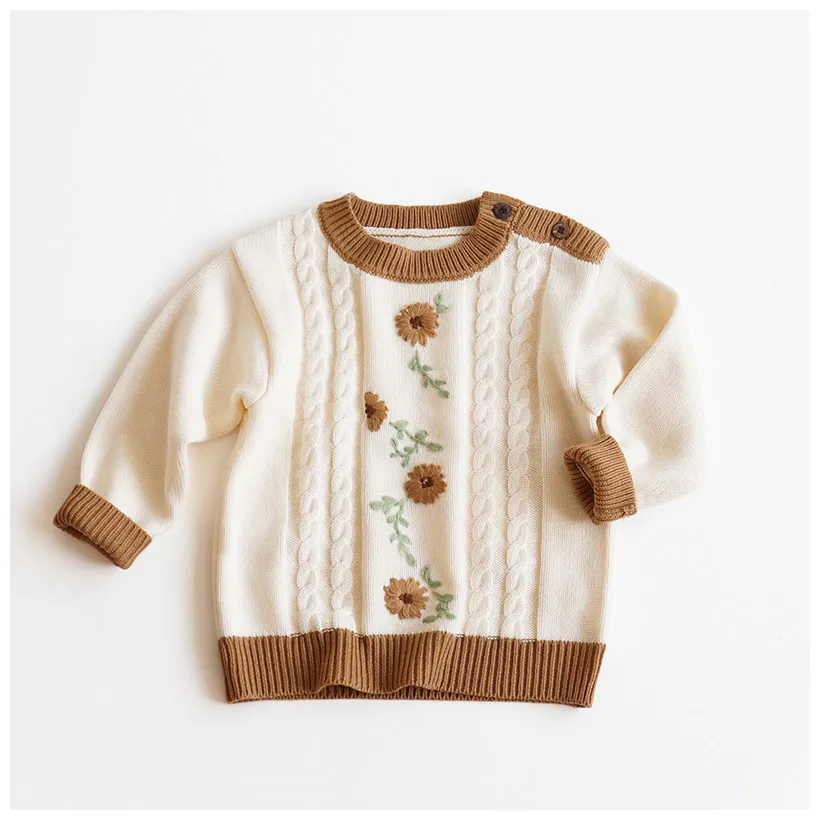 Детские свитера зимняя одежда для новорожденных мальчиков вязаные джемперы