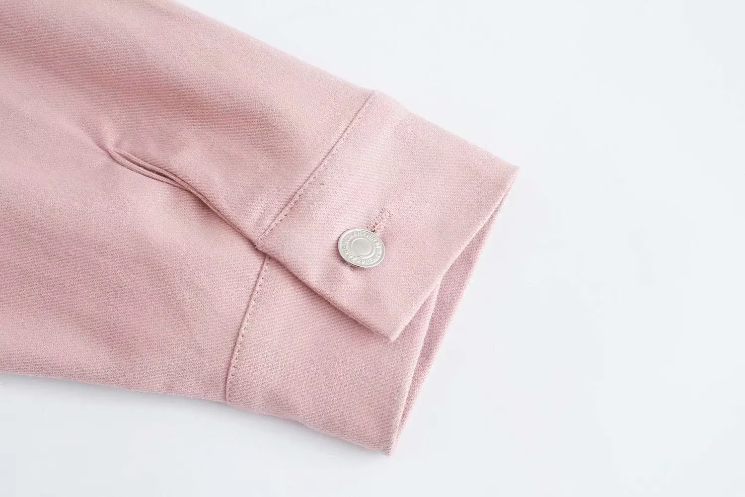 

Toppies Pink Denim Shirts Women Loose Blouses Tops Front Pockets Leisure Jean Shirts blusa feminina