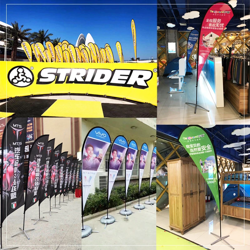 Изготовленный На Заказ Флаг перо пляжные баннеры флаги графической печати