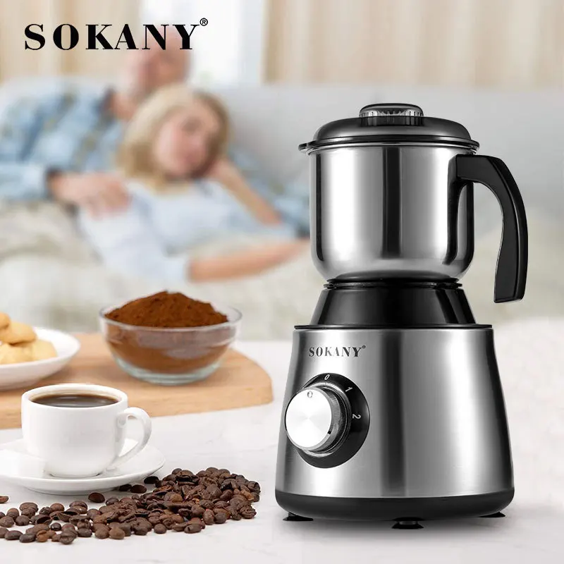 

Кофемолка SOKANY для дома и офиса