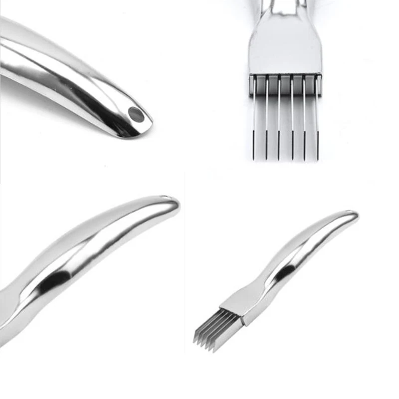 

2Pieces Onion Vegetable Cutter Slicer Multi Chopper Scallion Kitchen Serving Knife Shred Tools Slice Cutlery Cooking Accessories