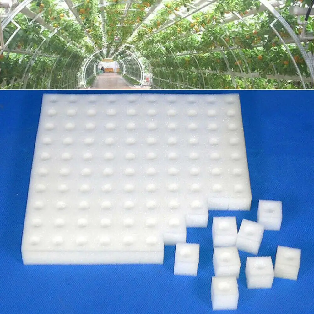 2 шт. белая губка для рассады Soilless Гидропонные Горшки овощей саженцы клонирование