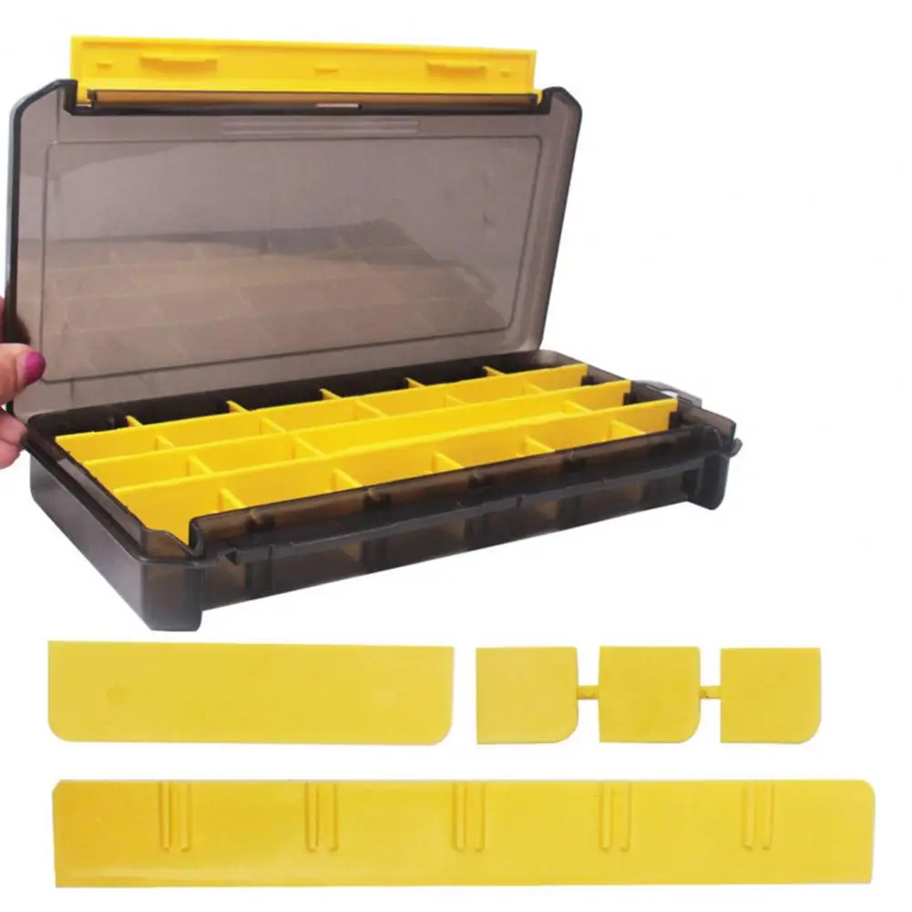 Fishing Box Single-Layer Baits Large Capacity ABS Portable Outdoor Lure Hooks Case for | Спорт и развлечения