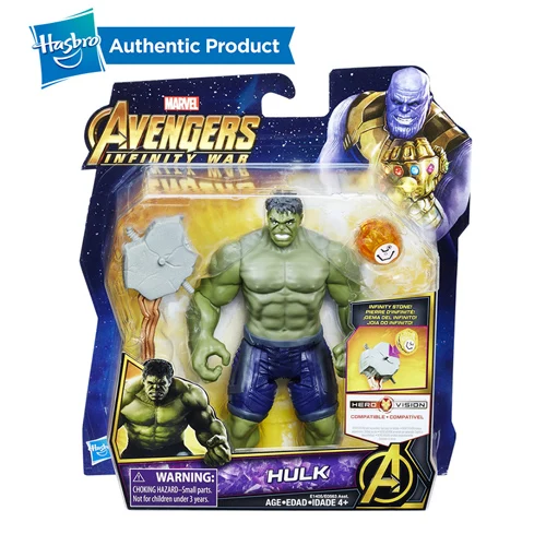 Hasbro Marvel Infinity War TitanHero серия 6 дюймов Мстители 3 фильм серии Делюкс издание кукла - Цвет: HULK