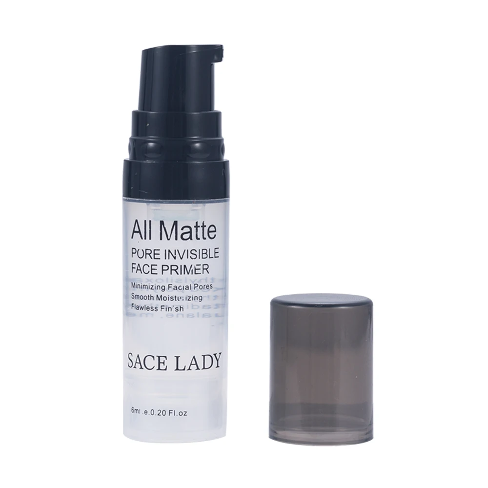 

SACE LADY Face Primer Base Liquid Natural All Matte Foundation Pores Invisible Oil-control Base De Rosto Maquiagem Maquiagem