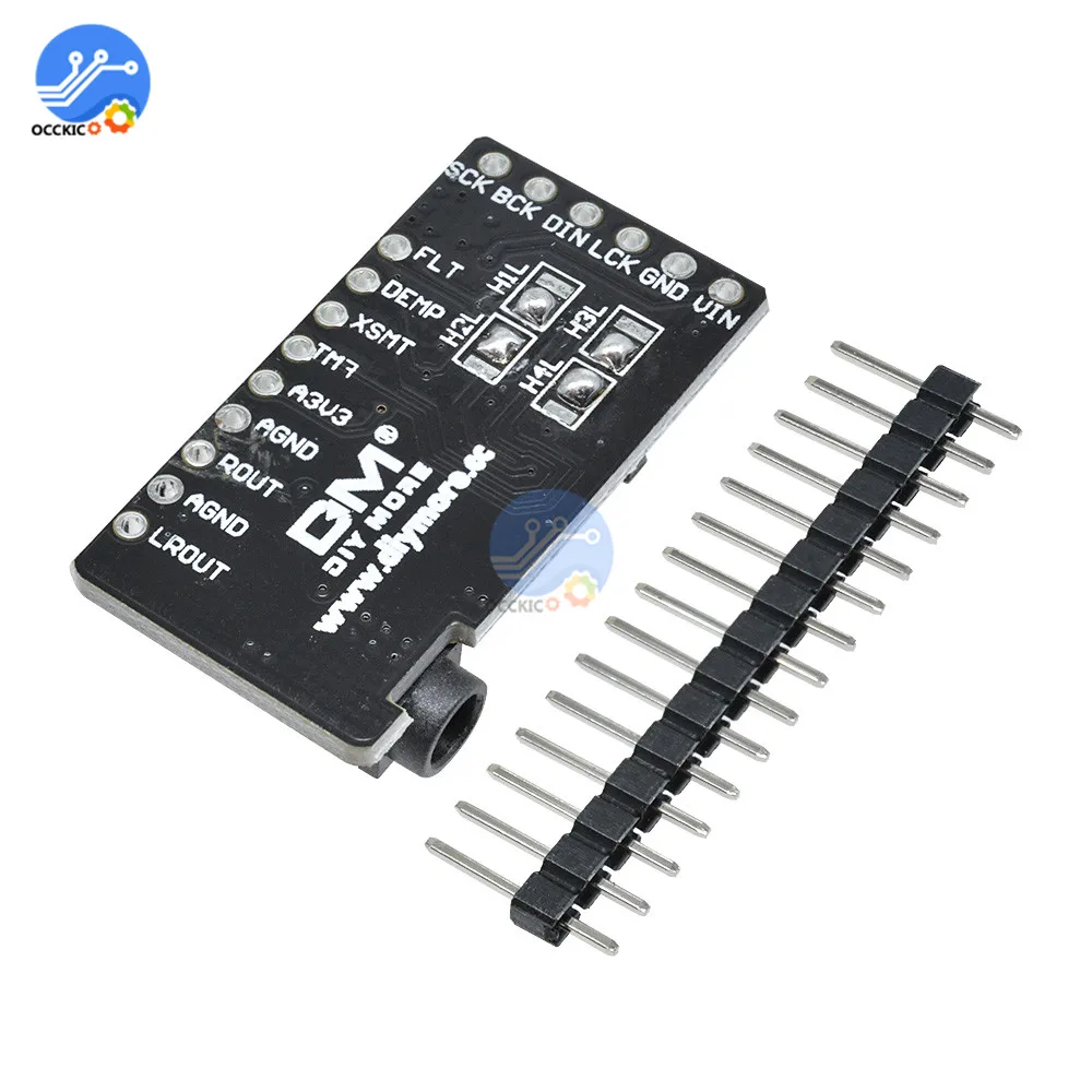 Плата декодера PCM5102, GY-PCM5102, модуль плеера IPS, интерфейс, формат плеера, цифровая звуковая плата для Raspberry