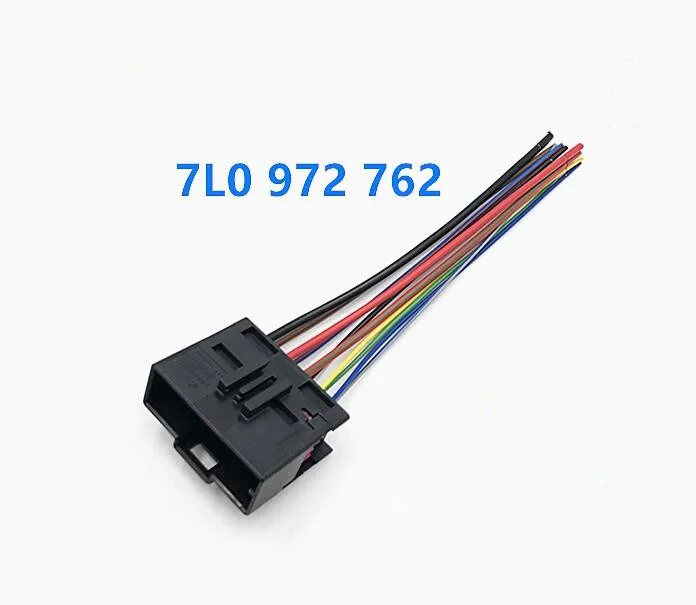1pcs 10 Pin/Way Male Automotive Connector Wire Harness Pigtail For Power Seat Heating Plug Socket VW Audi 7L0 972 762 | Автомобили и