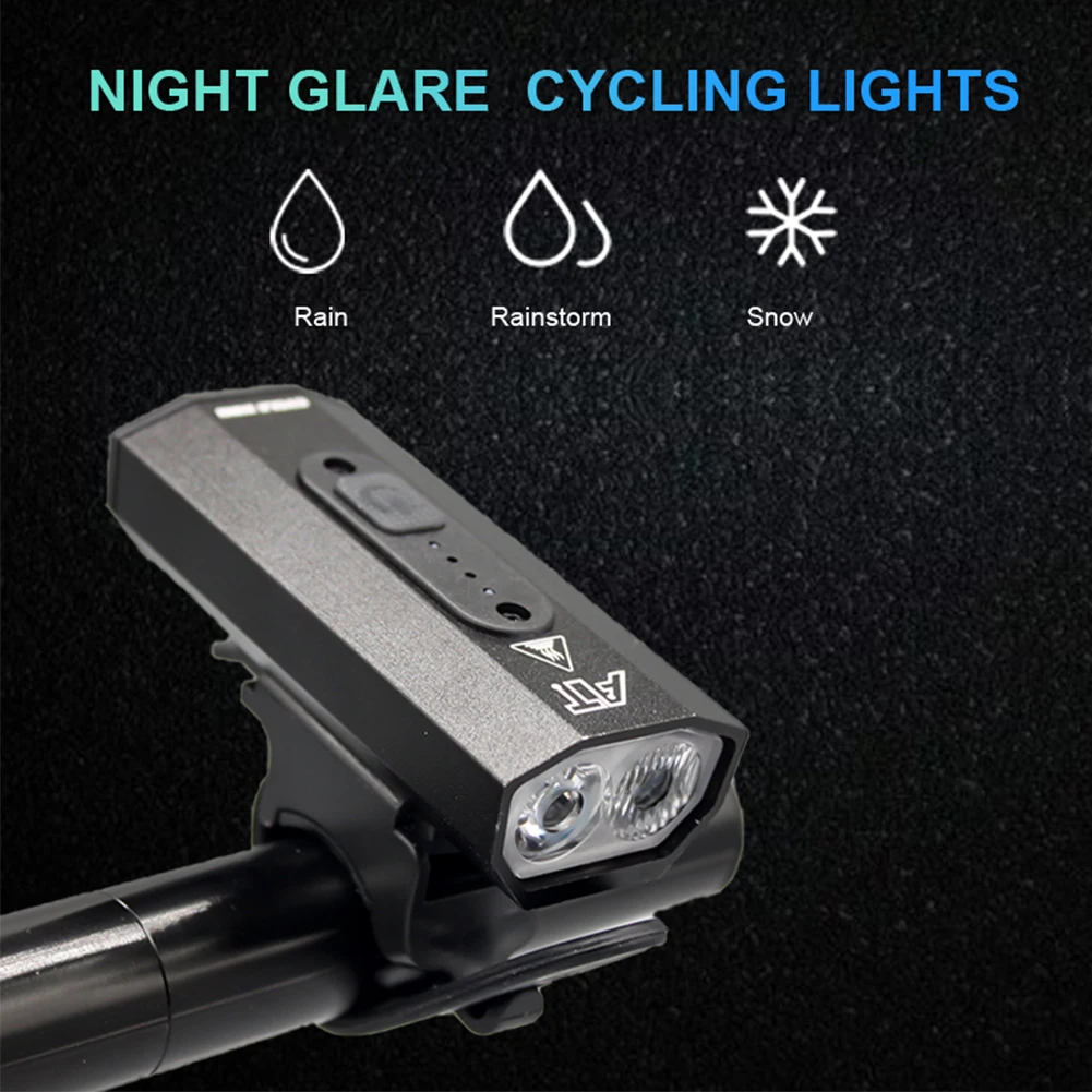 

SALE Bike Light Waterproof Bicycle Light USB Rechargeable Outdoor MTB Bicycle Lamp With Power Bank Headlight Bike Accessories