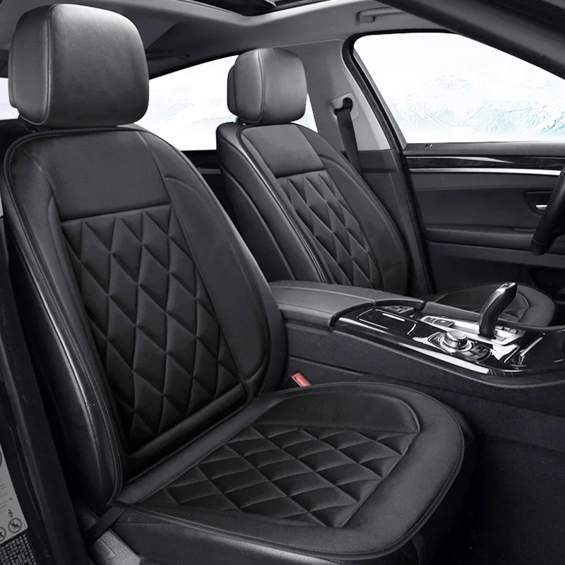 12 В электрические Подогреваемые подушки для зимы подогрев автомобильных сидений