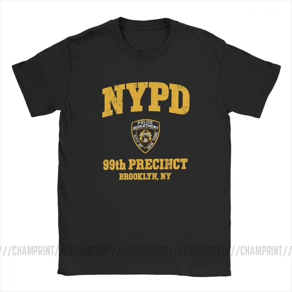 Футболка Brooklyn Nine Men хлопковая футболка с коротким рукавом и круглым вырезом |