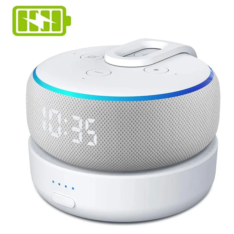 GGMM D3 батарея база для Amazon Alexa Echo Dot 3rd Gen держатель динамика крепление зарядное