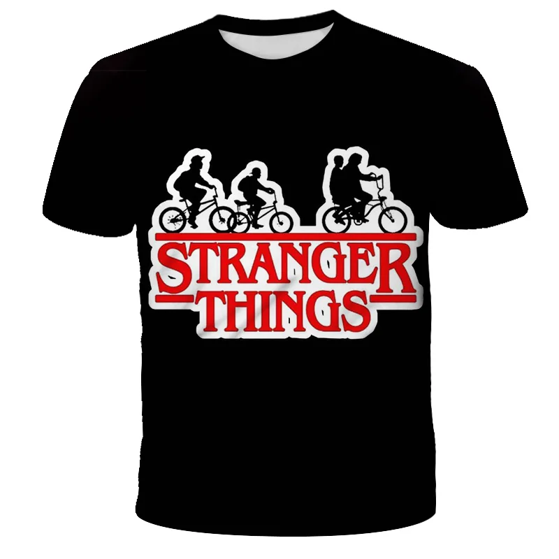 

Stranger Things 3 Kids T-shirt Funny Femme Eleven Tshirt Fashion Short Sleeve Movie Cartoons Costume Boy&Girl Clothes Summer