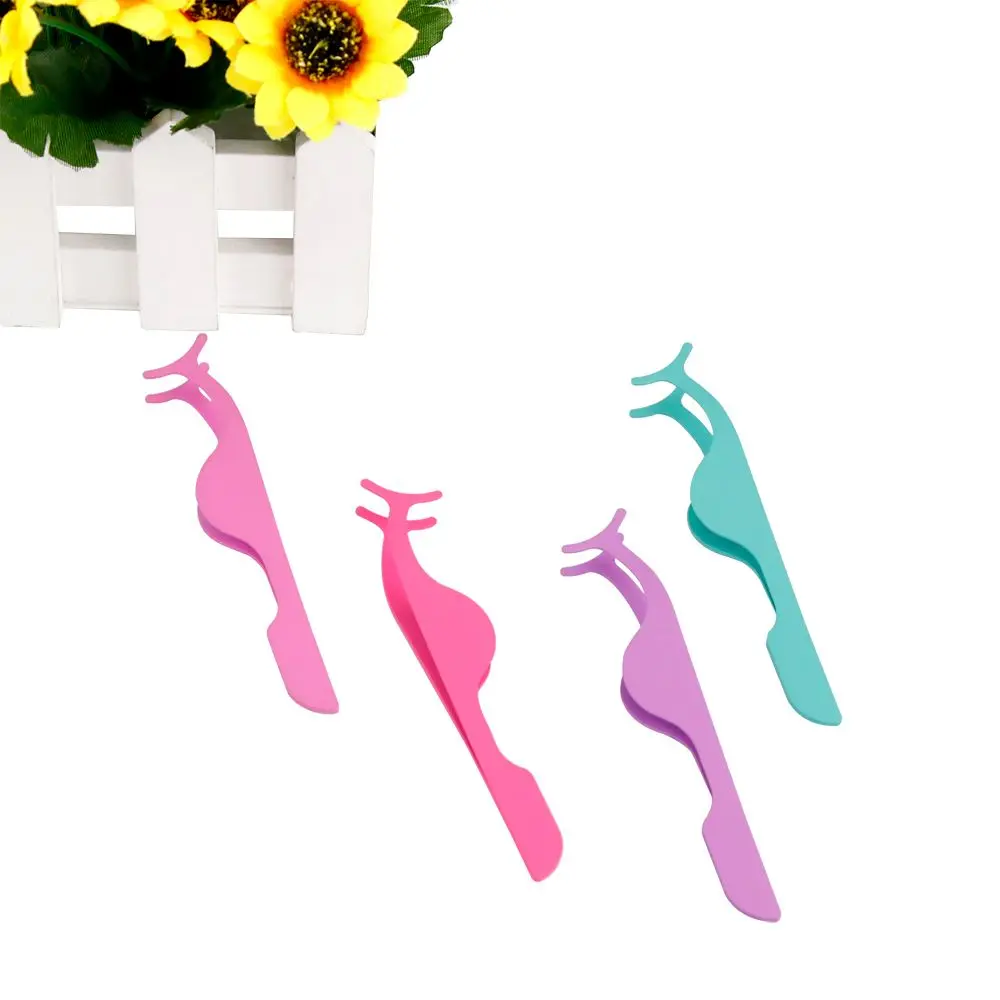 

High Quality Extension Applicator Curler Remover Clip Nipper False Eyelashes Curler Extension Applicator Tweezers Nipper Tools