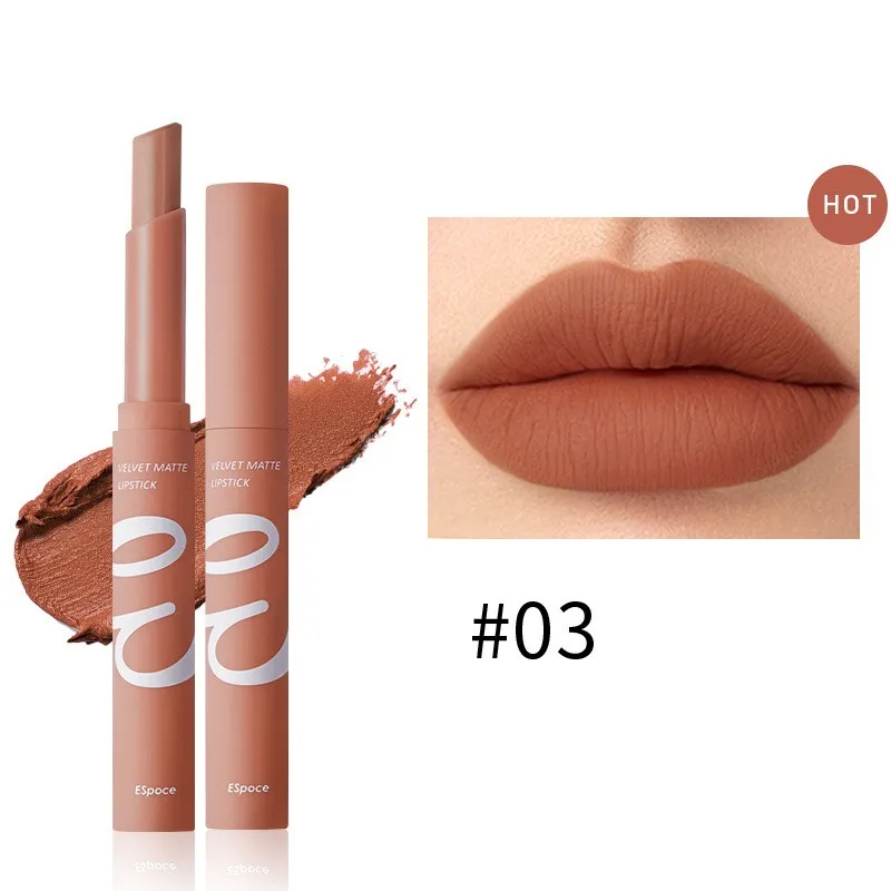 12 Colors Velvet Matte Lipstick Waterproof Sexy Nude Long Lasting Non-stick Cup Lipsticks Women Makeup Cosmetic Batom |
