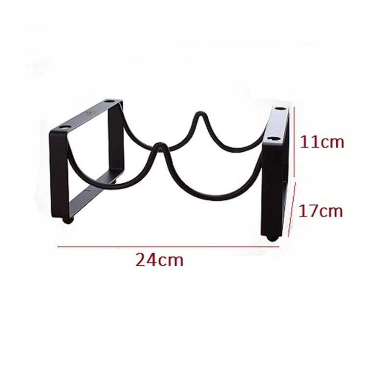 2 bottle rack Держатель для красного вина, европейский стиль, кованое железо, украшение ресторана, винный каркас, Штабелируемый Держатель для винной бутылки, барная стойка mx9111045 - Цвет: 2 bottle rack
